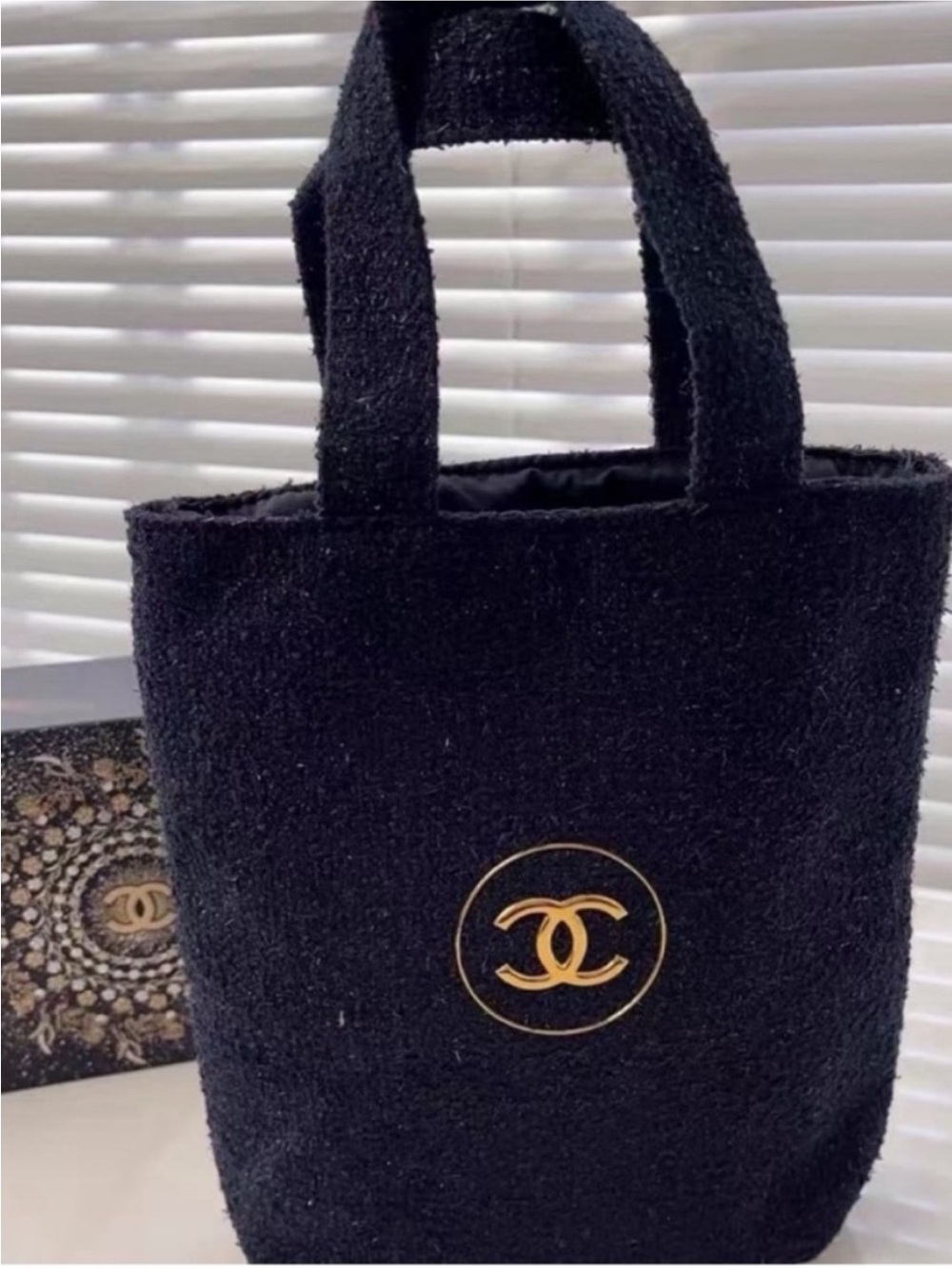 Chanel beauty Christmas gift small tote